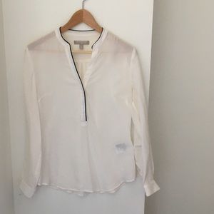 Silk long sleeve blouse XS